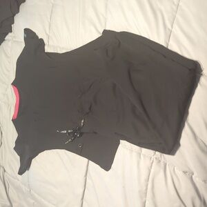 Med Couture black scrub set
